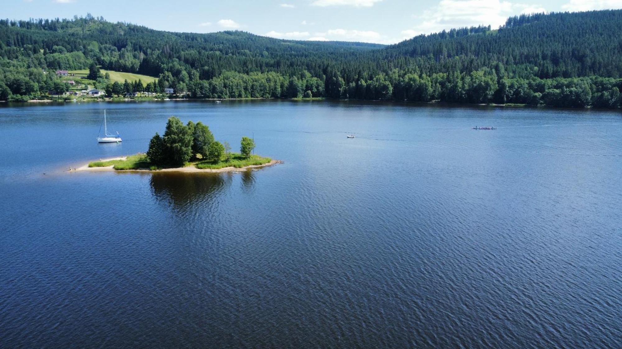 Hauslipno Bungalov Na Lipne Lipno nad Vltavou Luaran gambar